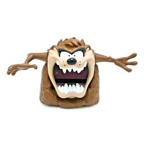 Westclox Tasmanian Devil Alarm Clock - 1995 Warner Bros - Looney Tunes Taz 1995